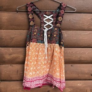 Free People Multi Print Tank